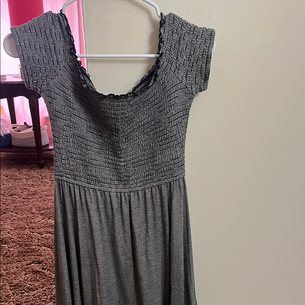 Hollister Gray Mini Dress